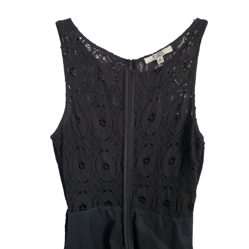 BB Dakota Size 8 Dress Renley Fit & Flare Minidress Bateau Sleeveless Black - Picture 12 of 13